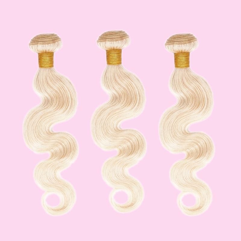 Russian Blonde Body Wave Bundles